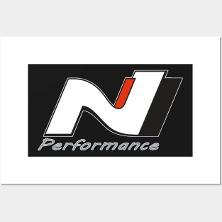 N Performance shadow grey Posters and Art